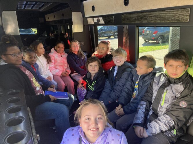 Standout Madison Elementary Students Treated to Limo Ride, Lunch